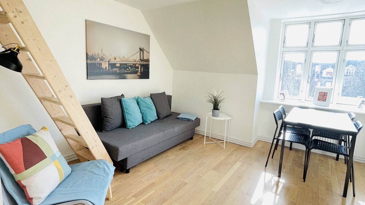 Aalborg Apartment | aday - Apartment with Balcony and barbecue