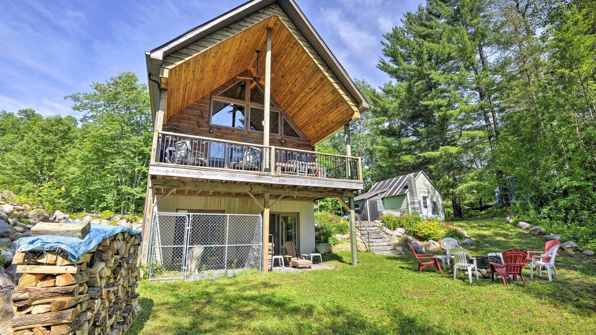 Glenfield Cabin | Adirondack Cabin on Peaceful Lake Near Glenfield!