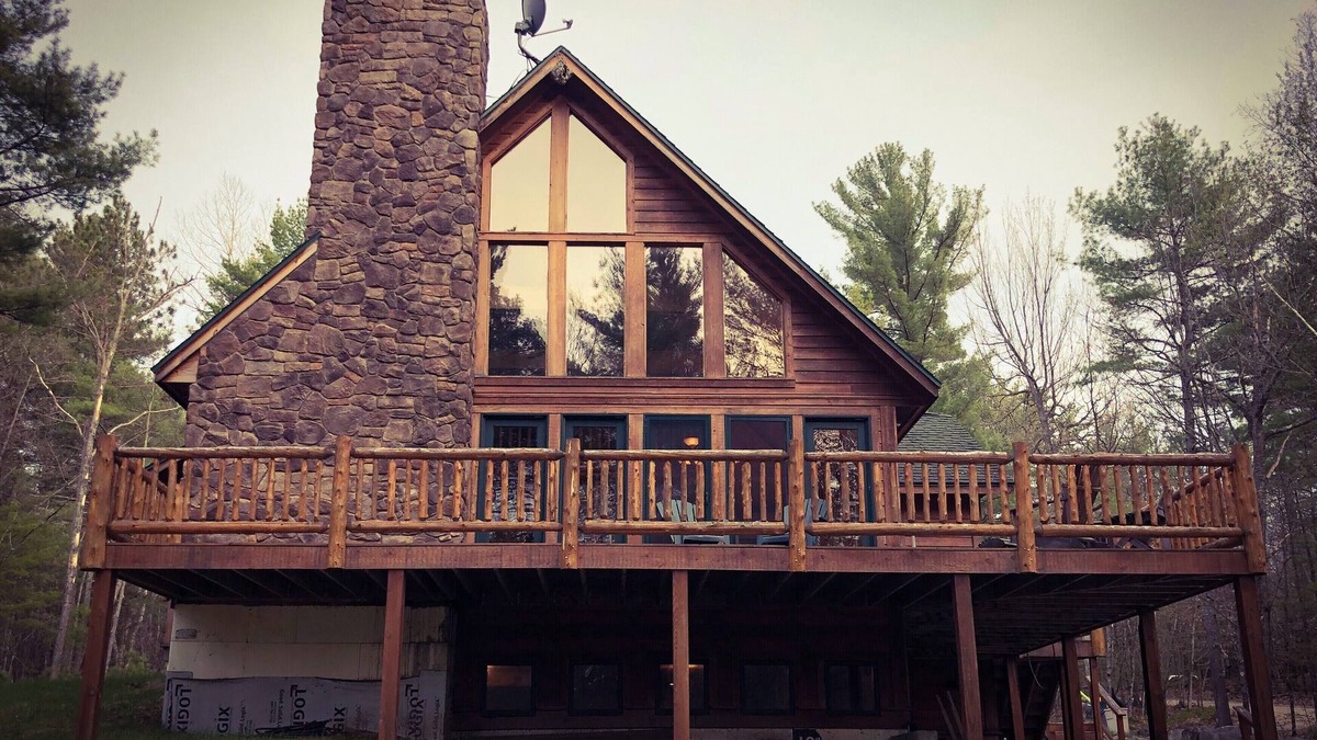Jay Ski Chalet | Adirondack Style Ski Chalet