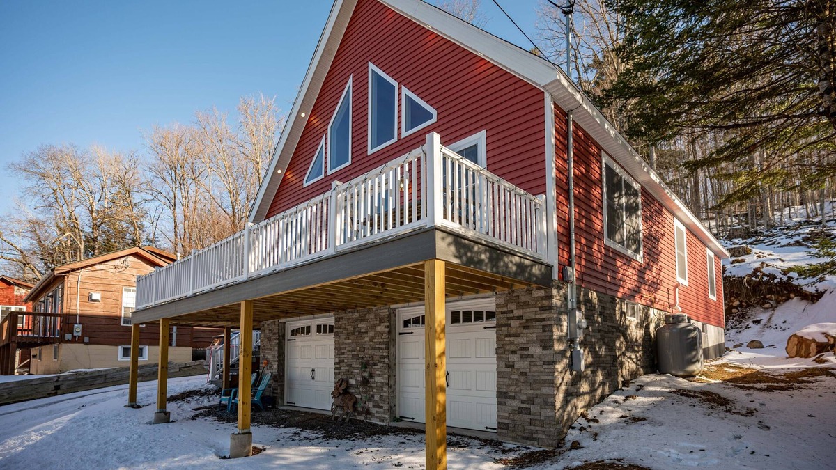Old Forge Ski Chalet | ADK Chalet - On Snowmobile Trail & Near Everything