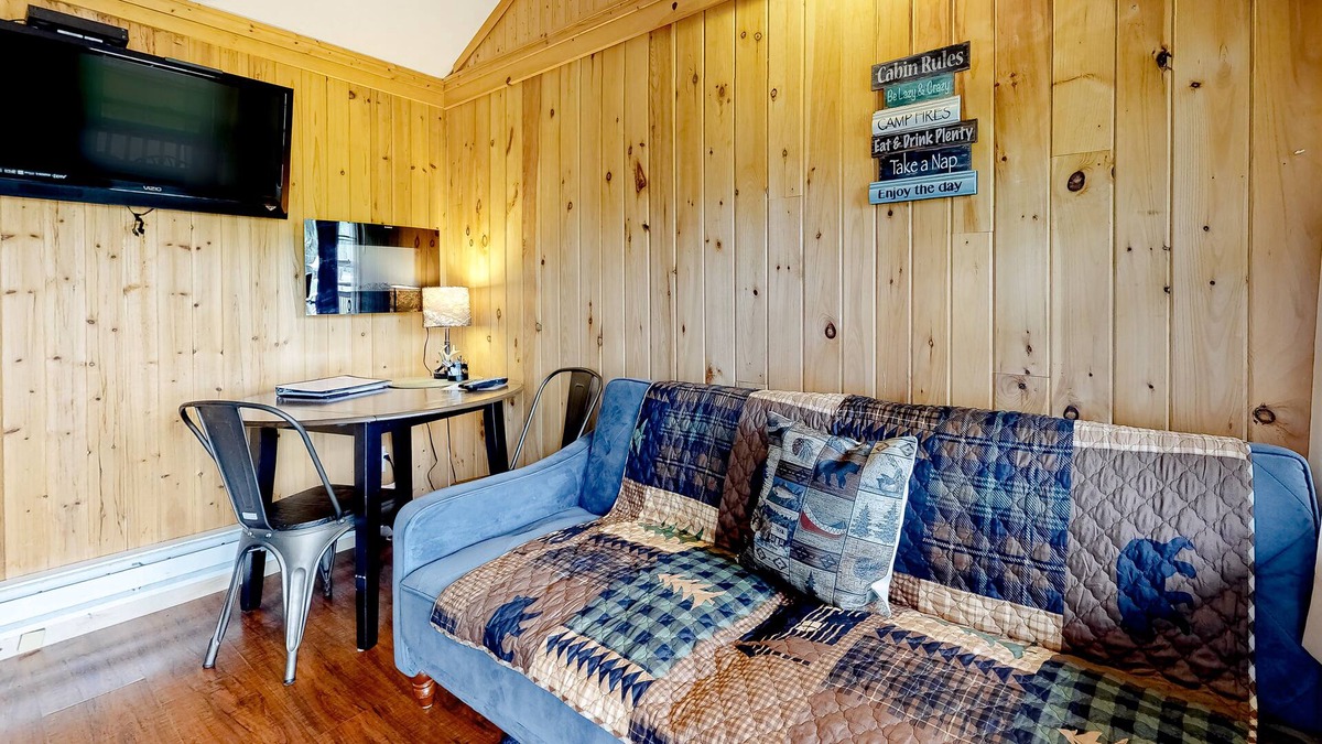 Thornton Cabin | Adorable cabin with WiFi, gas grill, pool, tennis & firepit