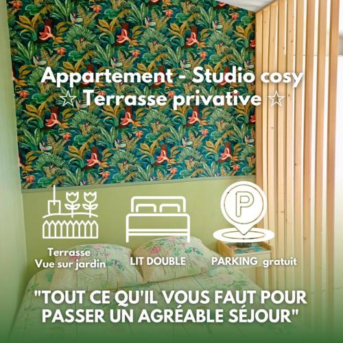 Labergement-Foigney Apartment | Adorable studio - Terrasse privative