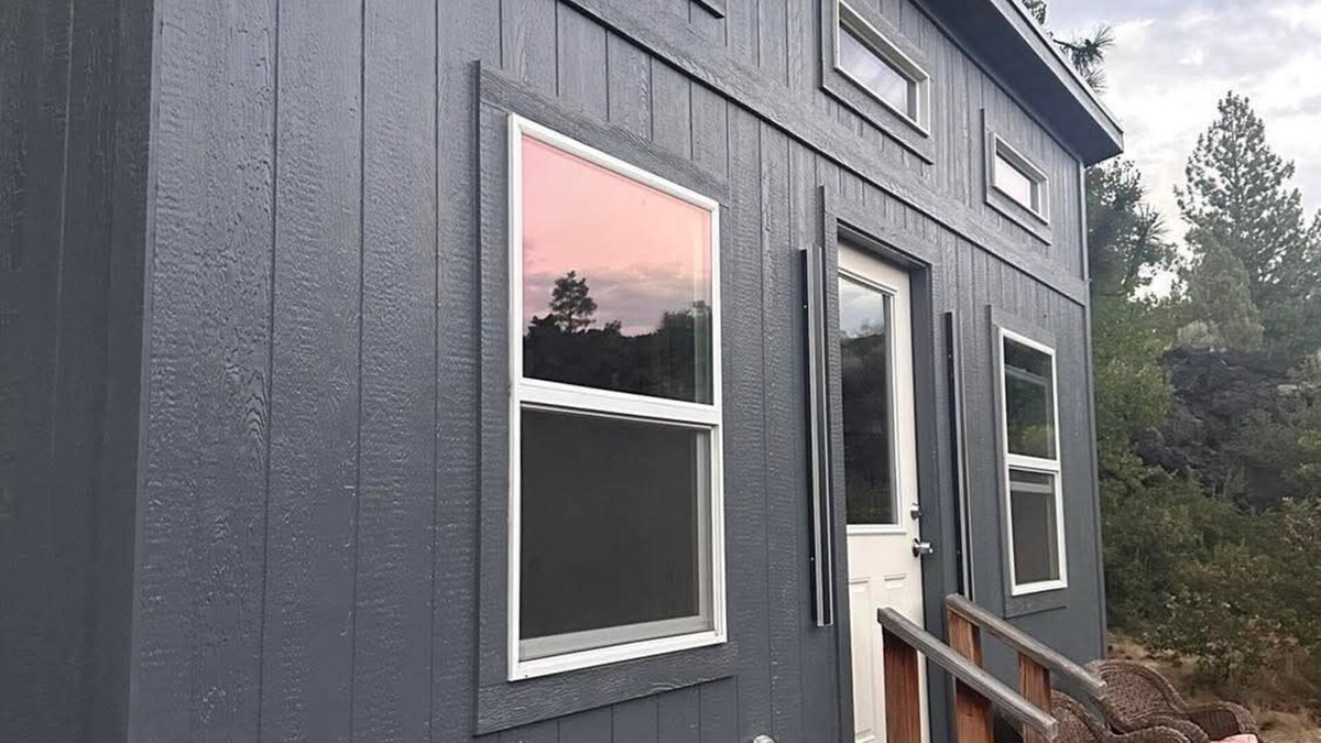 Deschutes River Woods Apartment | Adorable tiny home cozied up to lava rock!