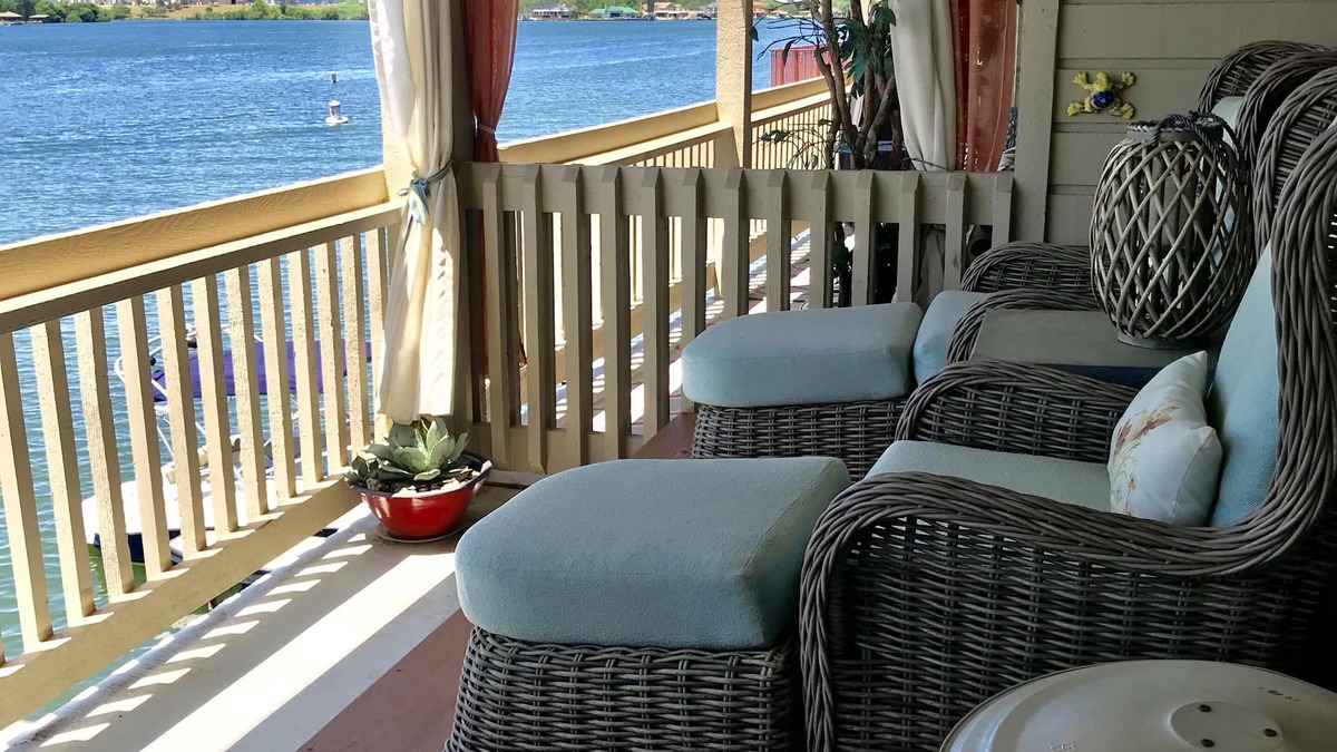Horseshoe Bay Condo | Adorable waterfront condo, private docks, and bring the dog!