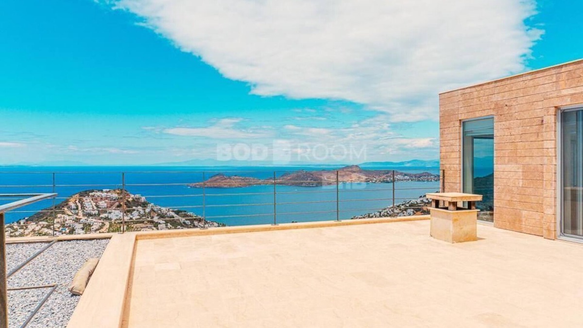 Yalikavak Villa | Aegean Sea View Villa Panoramic Bliss