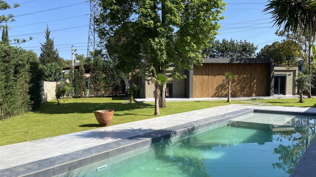 Kepez Villa | Aesthetic villa in forest and center w/ private pool and garden