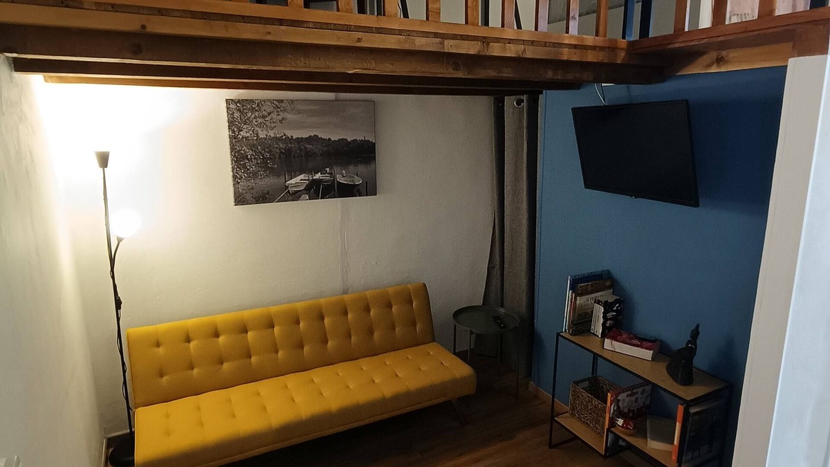 Trezzo sull'Adda Apartment | Affascinante monolocale soppalcato in un vecchio Collegio
