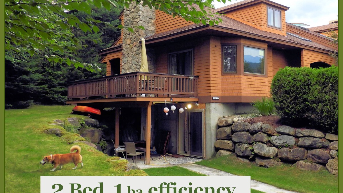 Bretton Woods Apartment | Affordable Luxury! 4per. Efficiency Ski-out Condo at Bretton Woods