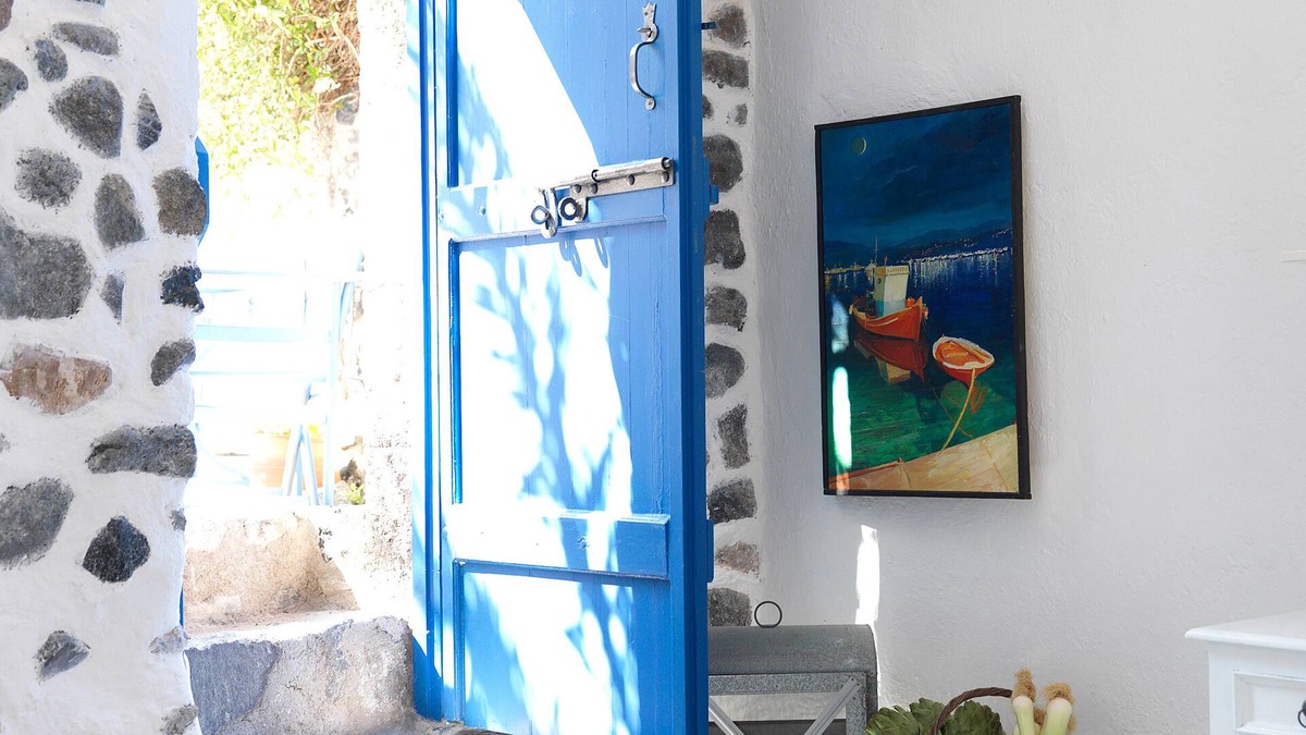 Exo Gonia House | Afoura houses - blue K&K