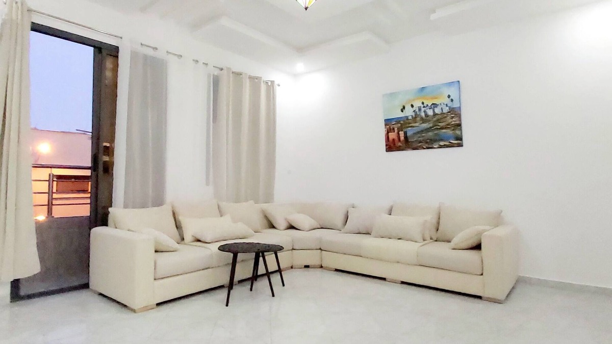 Les Amicales Apartment | Agadir Beach Apartment 1. Floor around 6 Min. to Marina Beach