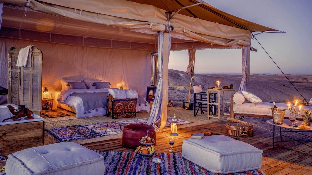 Nzala Cabin | Agafay desert luxury camp