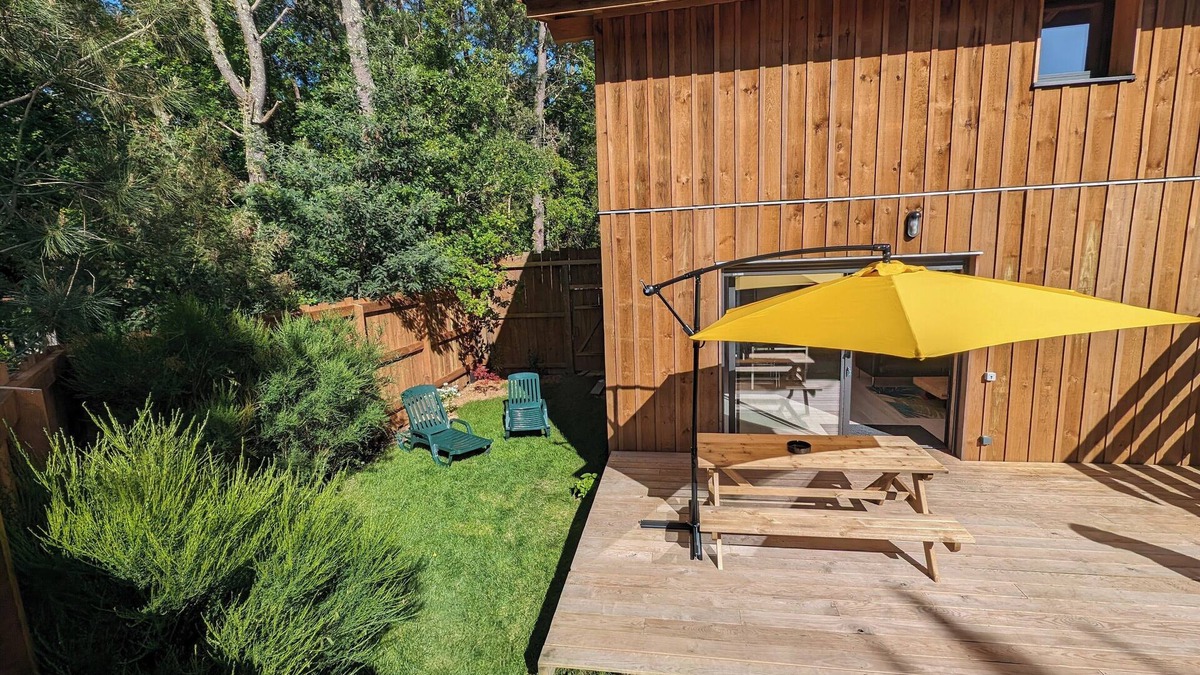 Messanges House | Agréable Chalet en pin des Landes à 5 mn des Plages