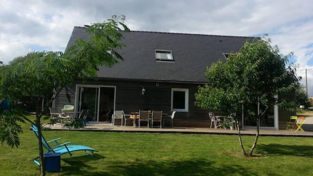 Quemeneven House | Agréable Maison Bois à la Campagne