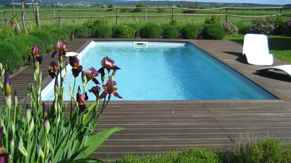 Blauzac House | Air-conditioned gîte: a swimming pool just for you, superb view of the Cévennes