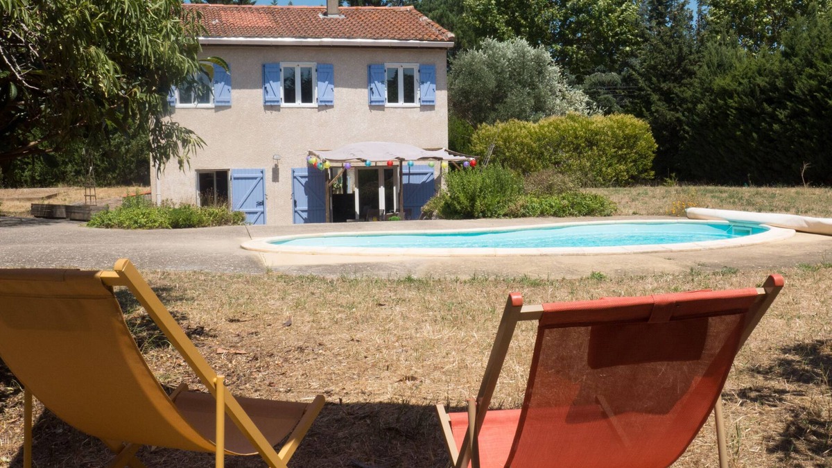 Azille House | Air conditionned house in a quiet village private pool in large closed garden