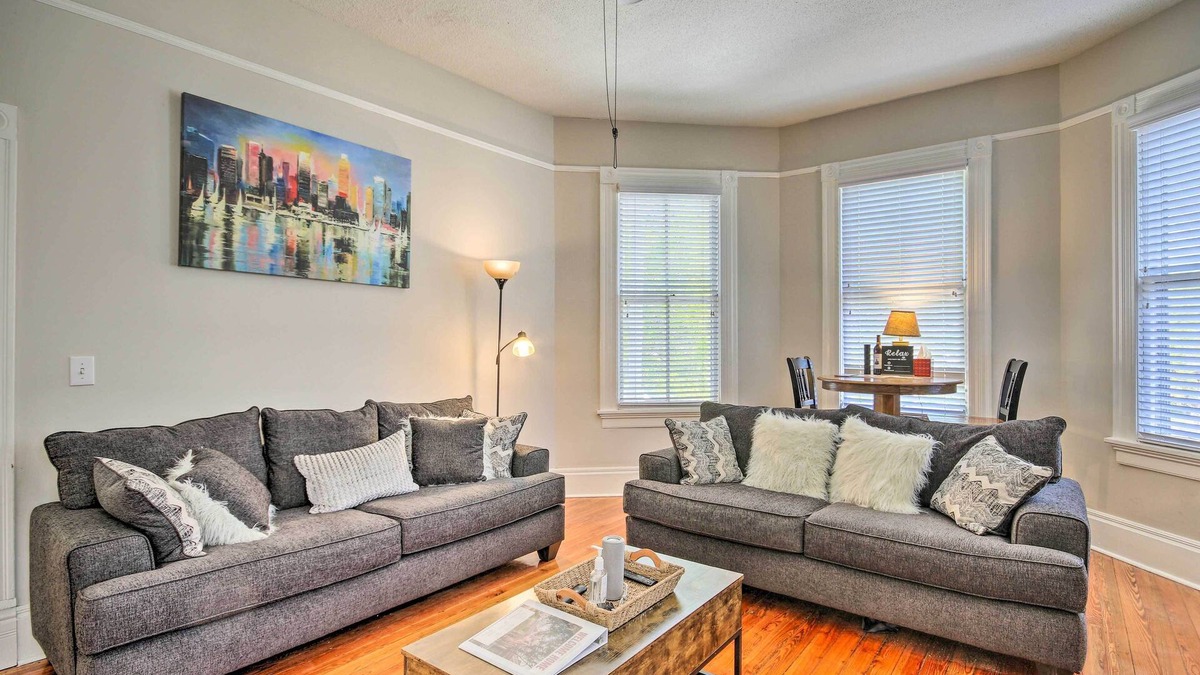 Olde Town Augusta Apartment | Airy Vacation Rental in Augusta, Georgia!