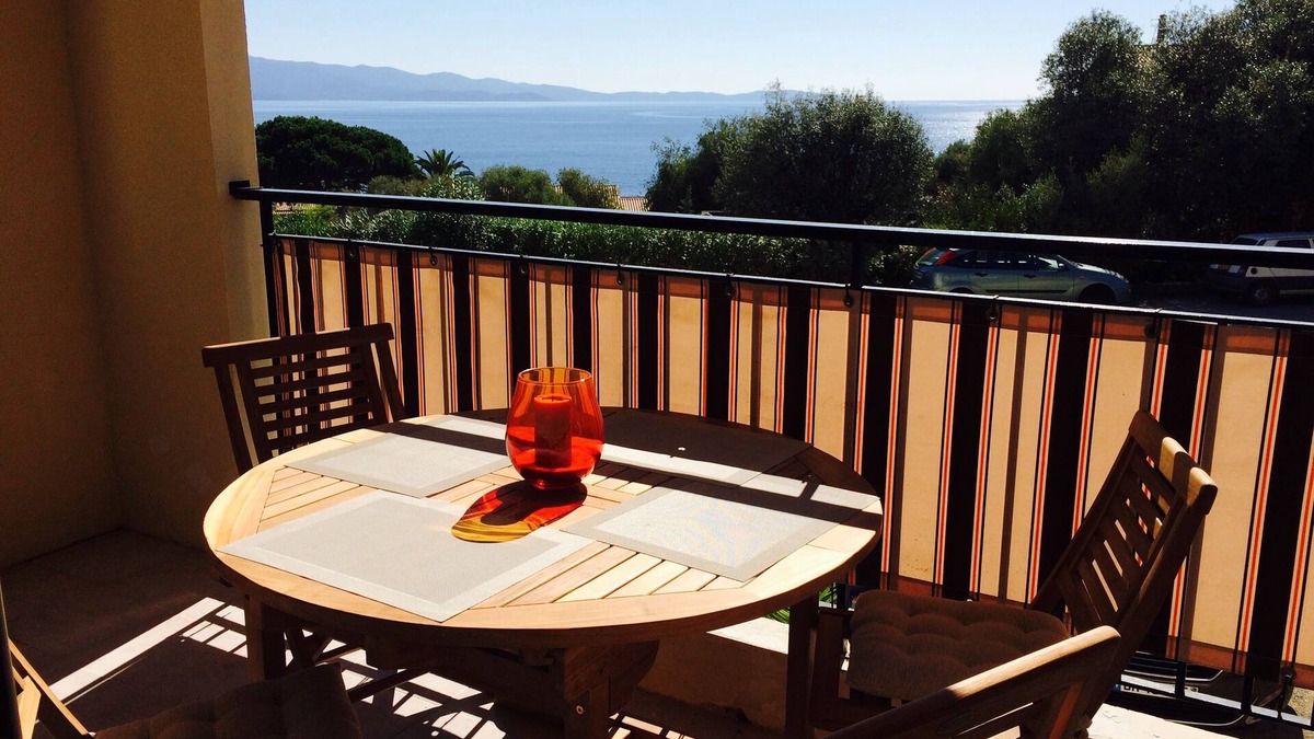 Ajaccio Apartment | Ajaccio Route des Sanguinaires Sea view sleeps 6