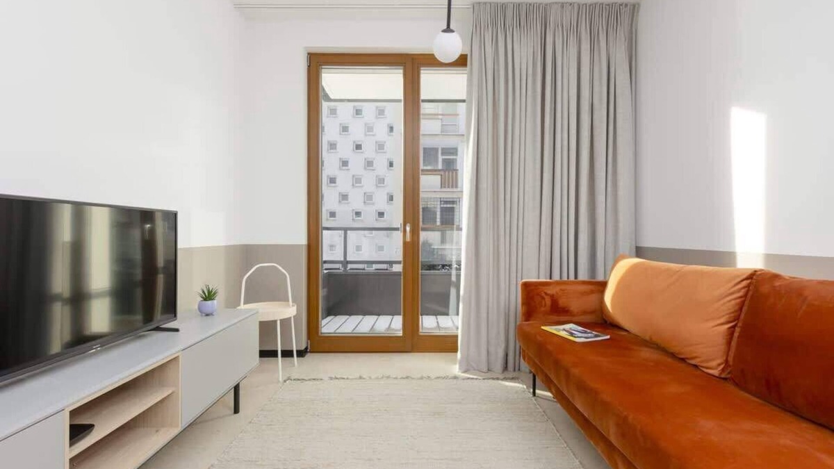 Muranow Apartment | Al. Solidarności 60B | Chic Apartment | A/C