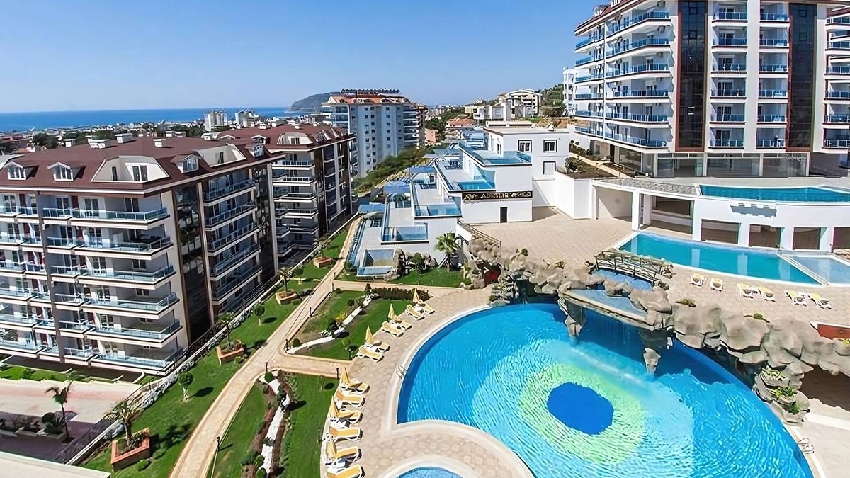 Alanya Apartment | alanya fully furnished 2+1 110 m2 2bathrooms+pools+gym&more
