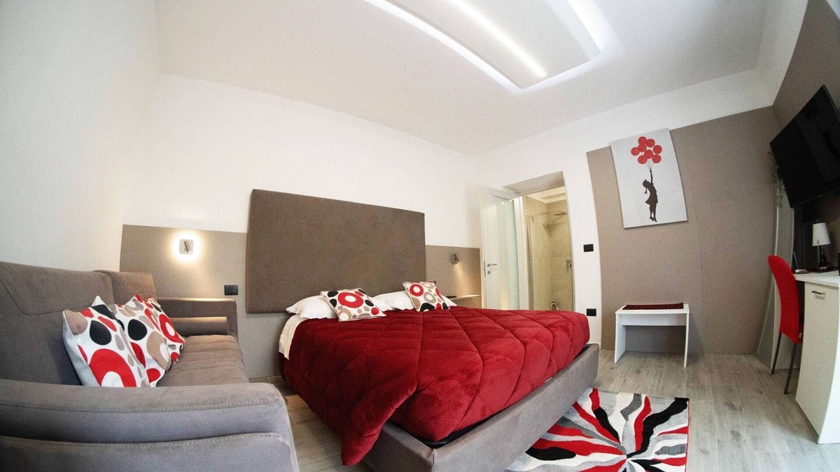 Campolattaro Hotel | Alba Room - Room for 4 people with lake view