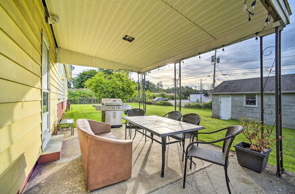 Newtonville House | Albany Home with Fenced Yard and Patio - Pets Welcome!