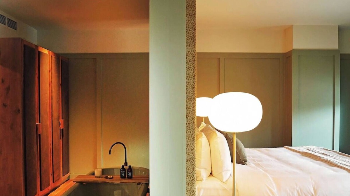 Fredericksburg Hotel | Albert Suite, The Albert | Pool, Lawn Games, A Few Walks to Main Street
