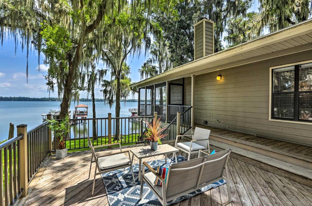 Madison House | All Decked Out Home on Cherry Lake with Dock!