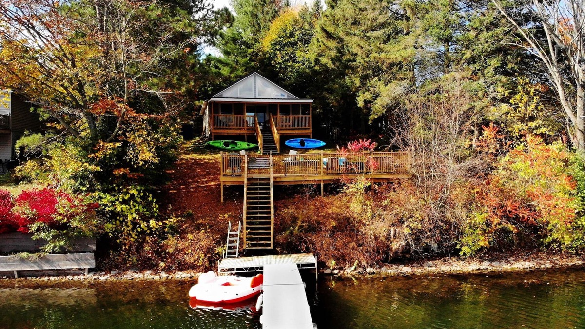 Hamilton House | All Decked Out-NEW Lakefront!-Sleeps 6-Close to Colgate!