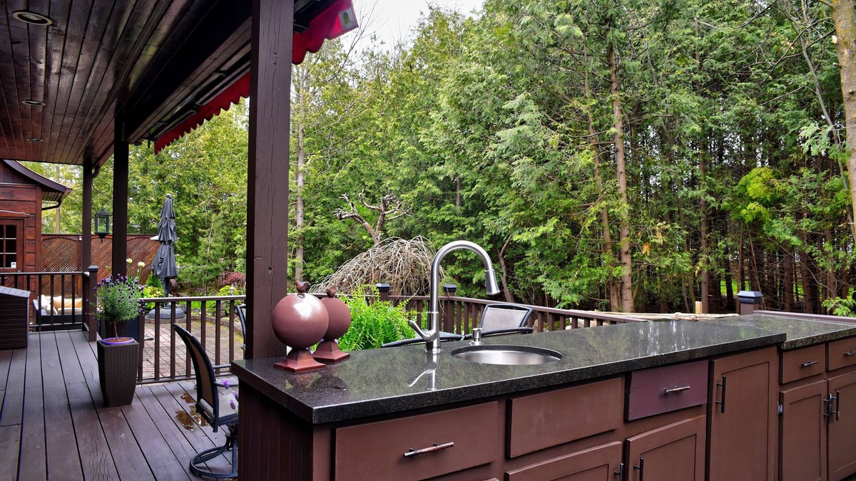 Collingwood Ski Chalet | All inclusive summer rental with a private backyard oasis
