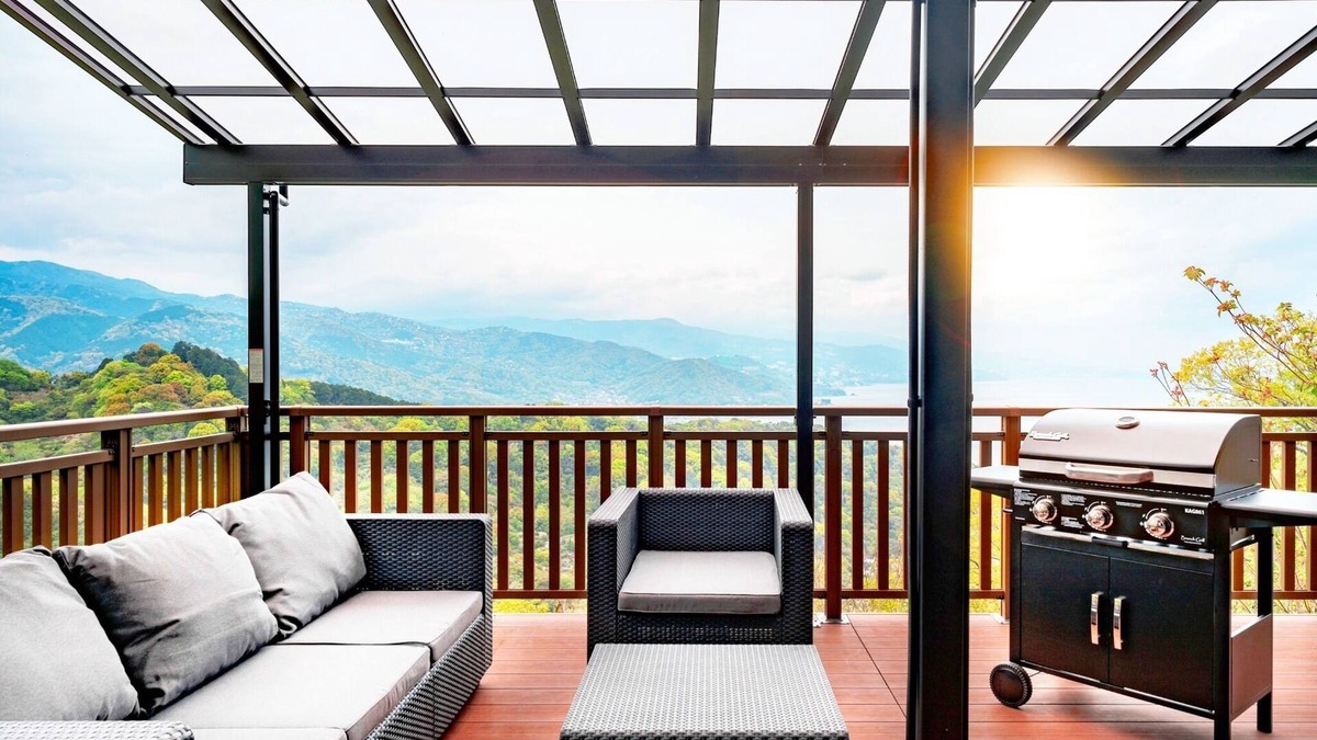 Shimotaga House | All rooms have ocean views A rental villa with a hot spring and a terrace with a spectacular view/Atami Shizuoka