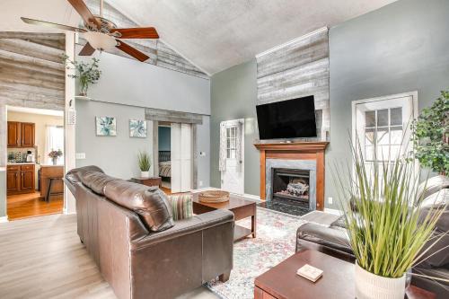 Lakeview House | All-Season Indian Lake Home with Covered Deck!