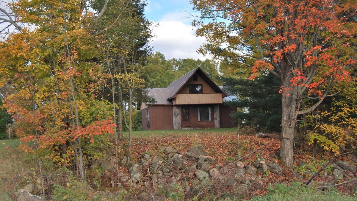 Bancroft Cottage | All-season Lakeview Cottage with Stone Fireplace