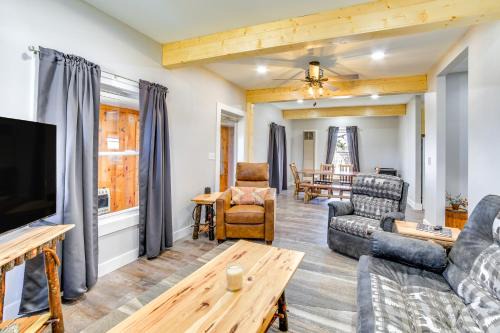 Seney House | All-Season Seney Home with Private Yard and Fire Pit!