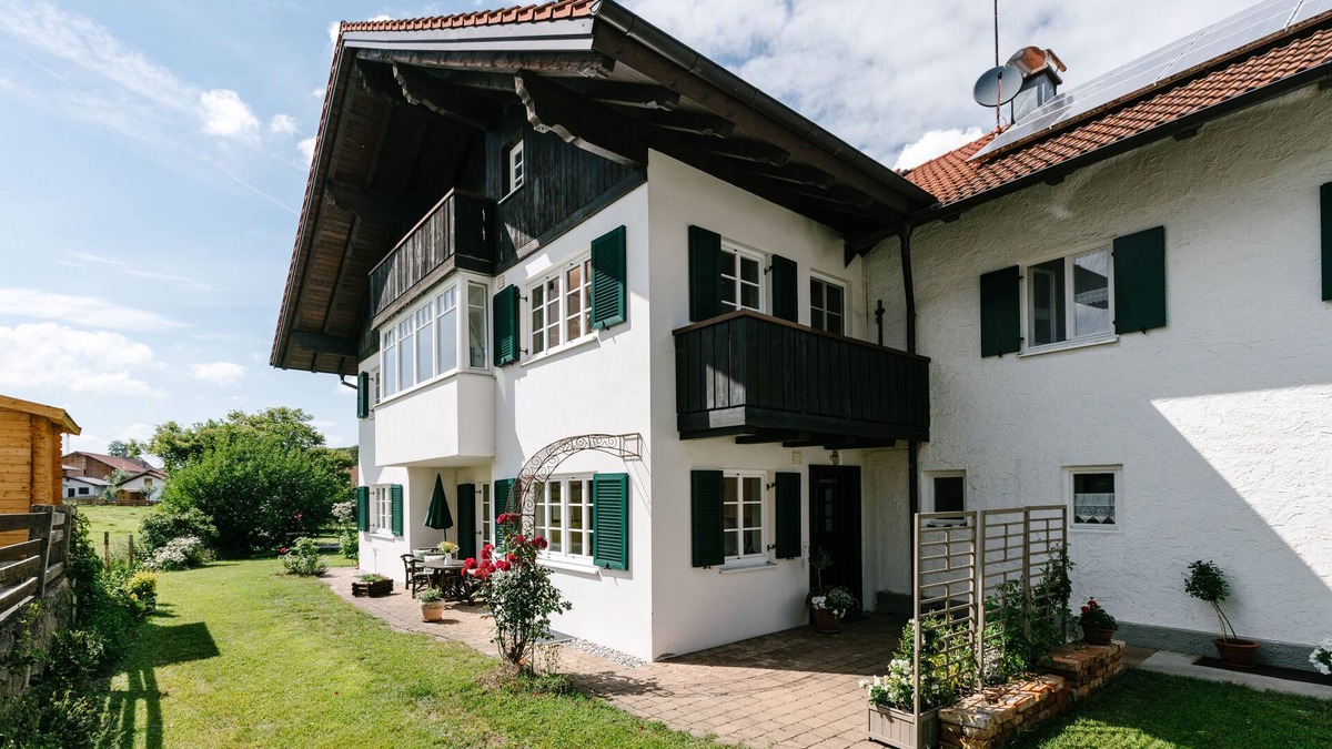 Rosshaupten Apartment | Allgäu a. Forggensee - near Neuschwanstein, apartment f. Couples and family, 2 bedrooms, WLAN