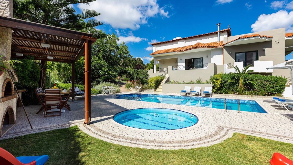 Melidoni Villa | Alonia Villa, Refined Living with 50m² Private Pool