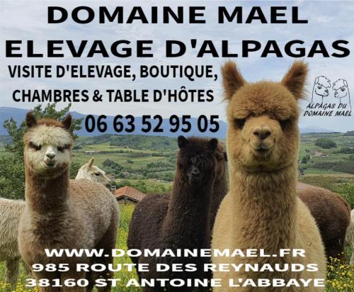 Saint-Antoine-l'Abbaye Bed & Breakfast | ALPAGAS DU DOMAINE MAEL