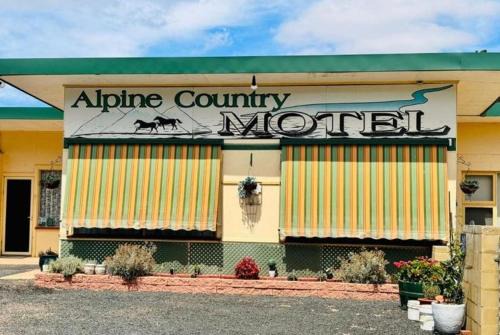 Pine Valley Hotel | ALPINE COUNTRY MOTEL plus FREE COFFEE