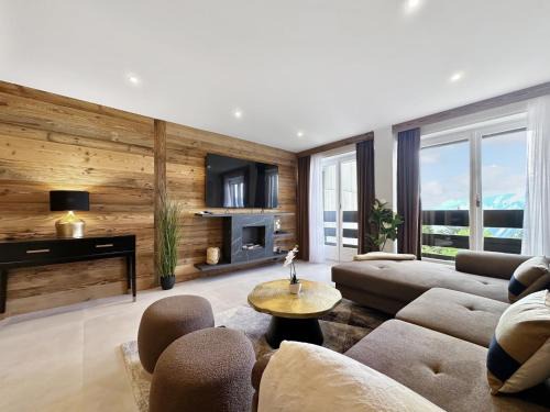 Crans-Montana Apartment | Alpine Pearl - Panoramic Mountain Views - Aminona