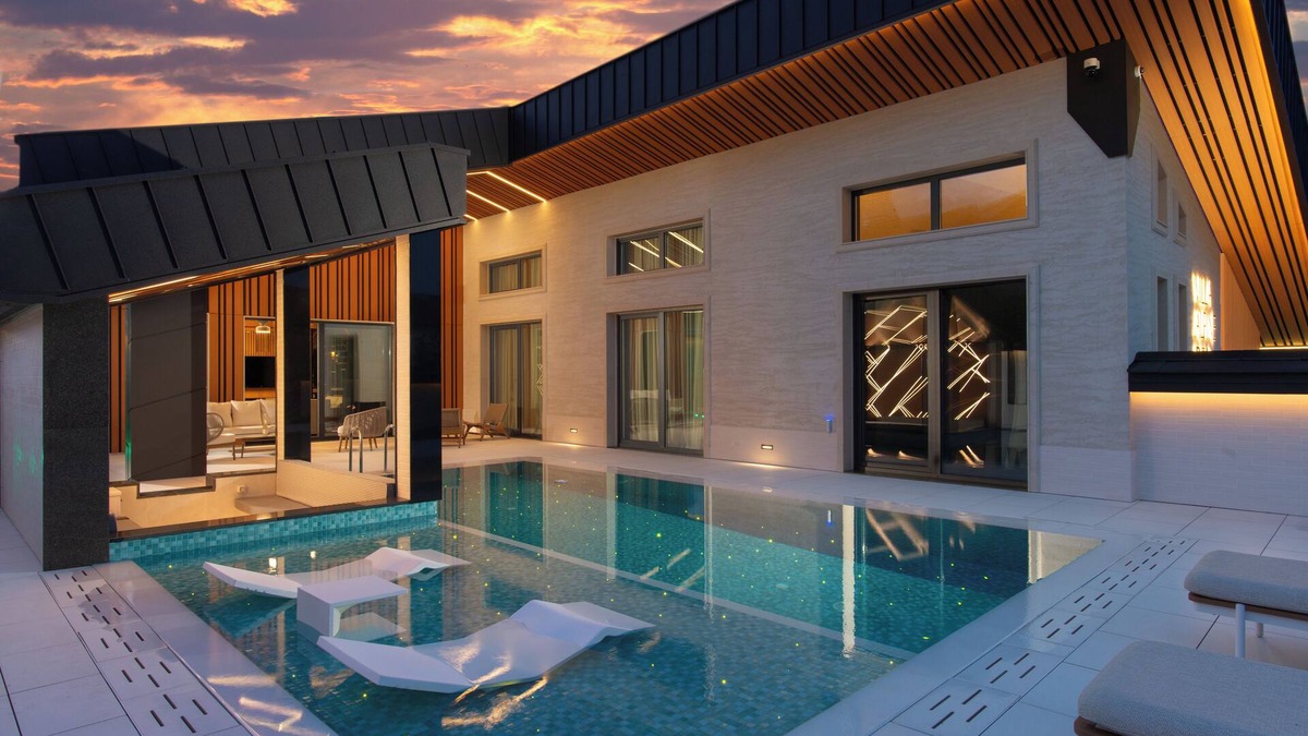Banya House | AlpineBell Villa mineral pools and spa near the best ski area Bulgaria