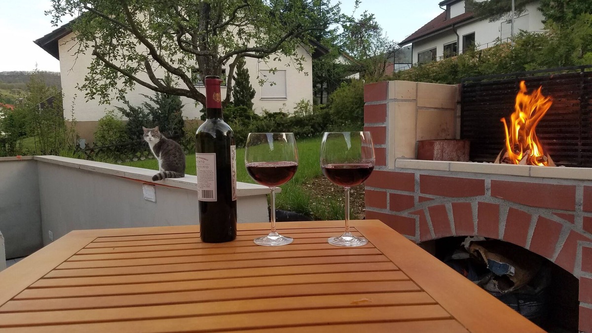 Bissingen an der Teck House | Alte Brennerei am Fuße der Schwäbischen Alb mit Garten und Terrasse