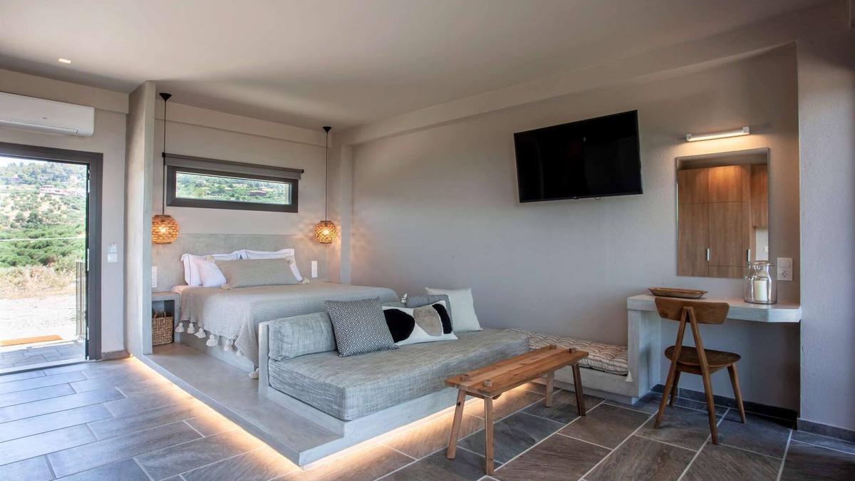 Sithonia Villa | Alterra Vita Eco Villas - Suite with Sea View
