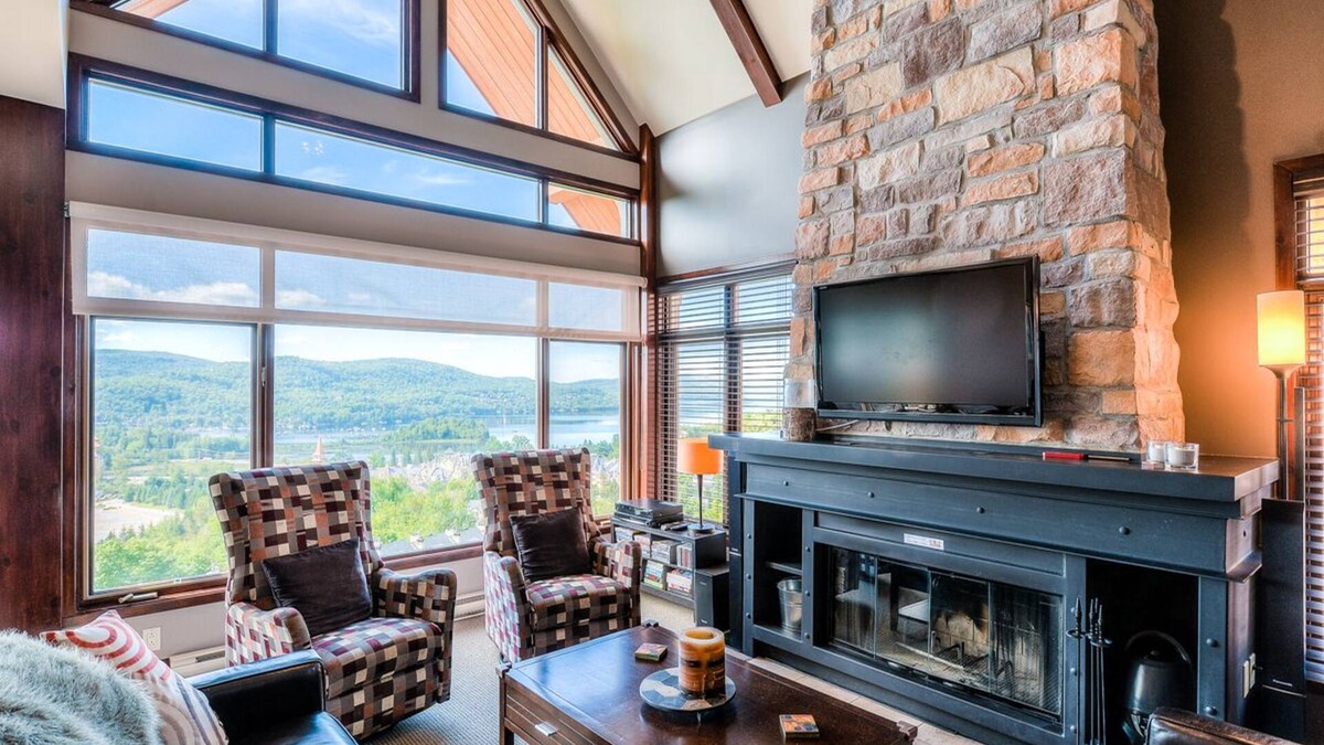 Mont-Tremblant Condo | Altitude - Tremblant Luxurious Ski-in Ski-out Condo - Breathtaking Views