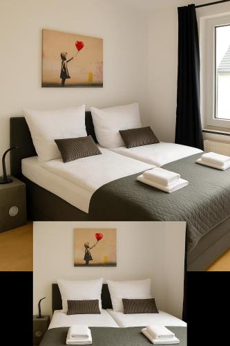 Eilshausen Apartment | AMA Home AMALI - Modernes Apartment mit Balkon & Parkplatz - Perfekt für Business & Urlaub