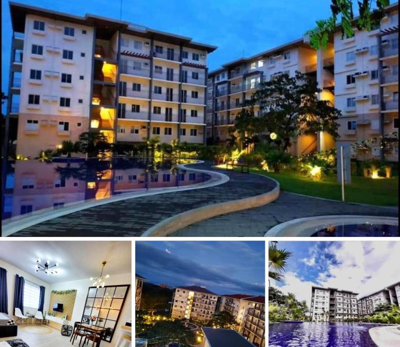 Canlubang Apartment | Amaia Steps Nuvali fully furnished unit with swimming pool view near Carmelray Pitland