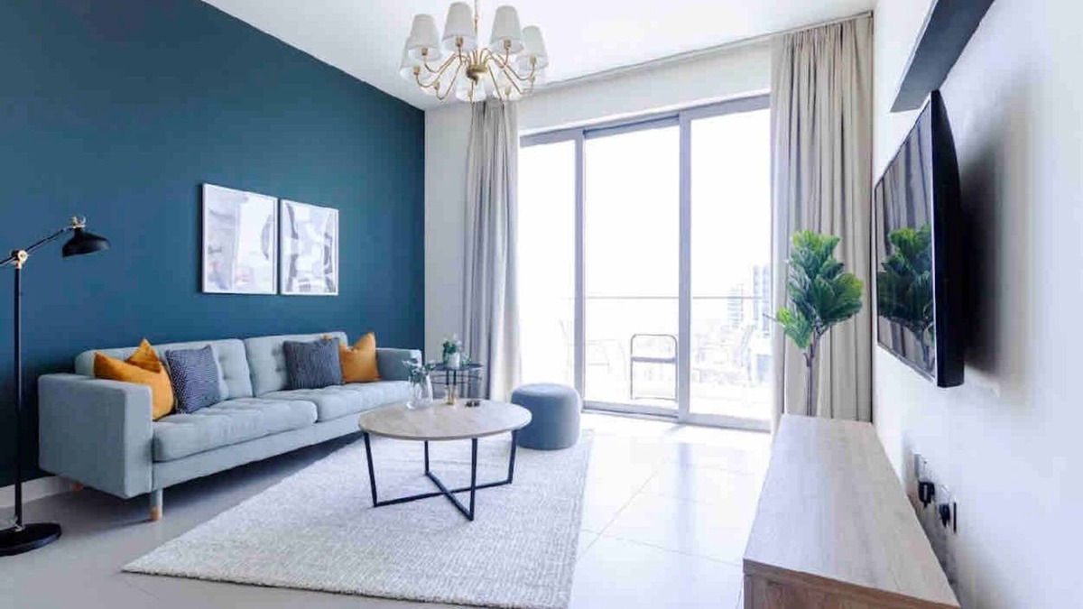 Manama Apartment | Amazing 1BR BeachFront Apt, Marassi Shores, near Marassi galleria & Vida Resort
