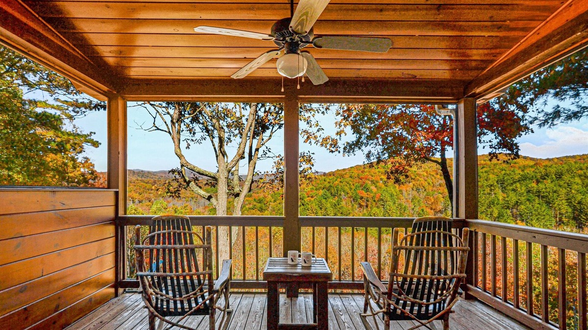 Ridgeline Vistas Cabin | Amazing Blue Ridge Mountain Views: Hot Tub | Fire Pit | Arcade | Pet-friendly