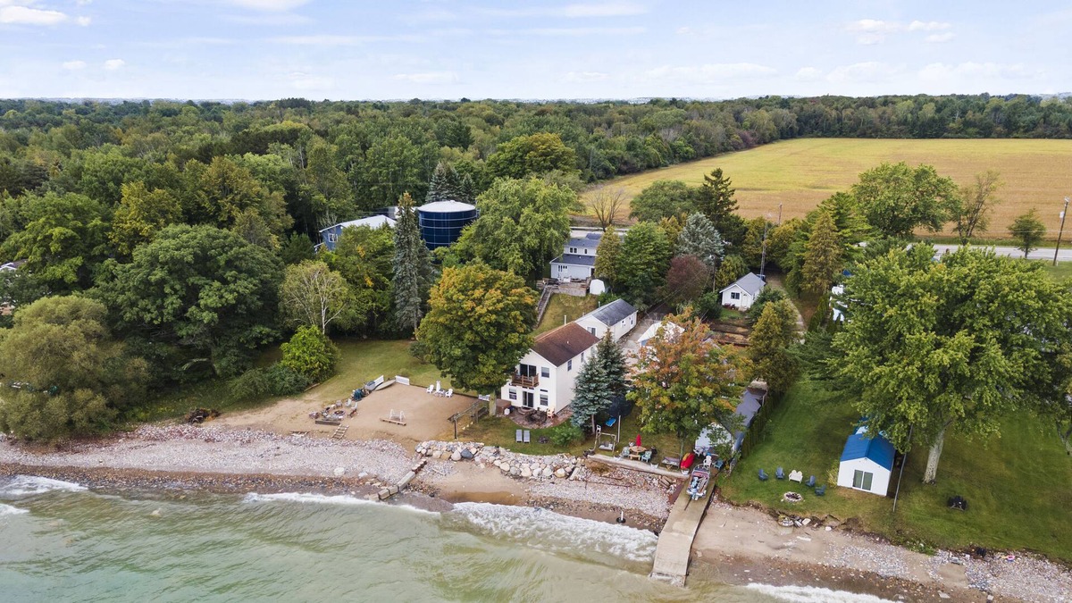 Port Sanilac House | Amazing lake house with private beach and hot tub. 2nd home included jul-aug