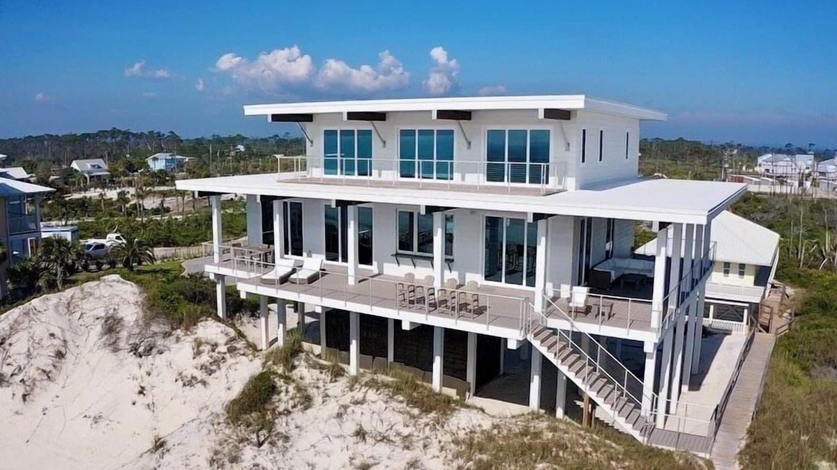 Port St. Joe House | Amazing North Cape gulf front, unmatched views, completed April 2024!