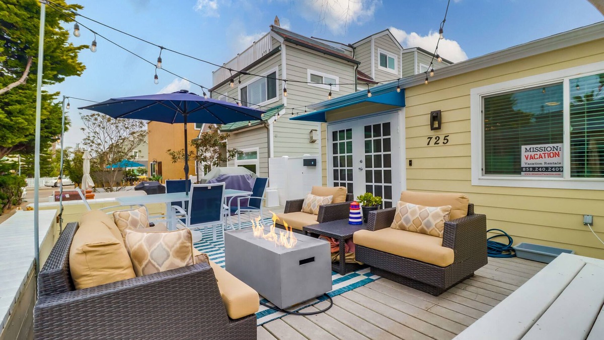Mission Beach House | Amazing single family home just steps to the ocean in Mission Beach.
