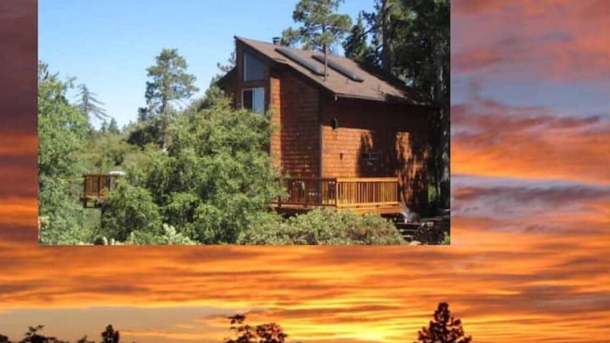 Pine Cove Cabin | Amazing Sunset Views! Paradise Pines Retreat, Idyllwild-Pine Cove